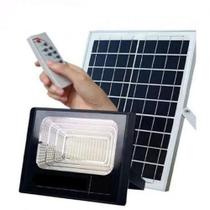 Refletor 150W + Painel Solar Led Com Controle Remoto