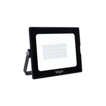 Refletor 150w Slim Led Bivolt Luz Resistente Externo Prova d'água 6500k Branco Frio Elgin