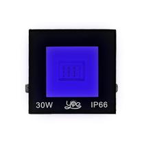 Refletor 30w Azul Holofote Led Bivolt A Prova D Agua IP66