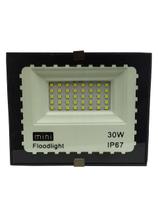 Refletor 30W LED SMD Slim Mini Holofote Branco Frio IP67 Bivolt