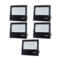Refletor Avant Led 100W Bivolt Preto 6500K 5 Unidades Refletor Avant Led 100W Bivolt Preto 6500K 5 Unidades