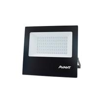 Refletor Avant LED Slim 100W Preto Bivolt