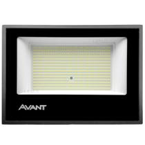 Refletor Avant Led Slim 200w Bivolt Automático 6500K Branco Frio Original