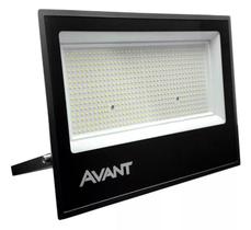 Refletor Avant LED Slim 300W Preto Bivolt 6500 K - Branco Frio Refletor Avant LED Slim 300W Preto Bivolt 6500 K - Branco Frio