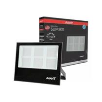 Refletor Avant Led Slim 300w Preto Bivolt 6500K Refletor Avant Led Slim 300w Preto Bivolt 6500K