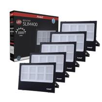 Refletor Avant Led Slim 400w Preto Bivolt 5 Unidades Refletor Avant Led Slim 400w Preto Bivolt 5 Unidades