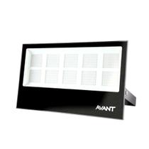 Refletor Avant Led Slim 500w Preto Bivolt