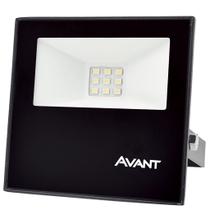 Refletor Avant Led Slim Preto 10W Bivolt Luz Verde Refletor Avant Led Slim Preto 10W Bivolt Luz Verde