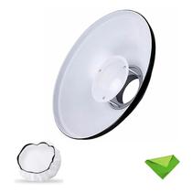 Refletor Beauty Dish Godox 42 cm com difusor para encaixe Bowens