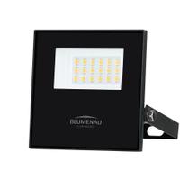 Refletor blumenau 78203000 led pro 20w ip66 alumínio quadrado 3000k