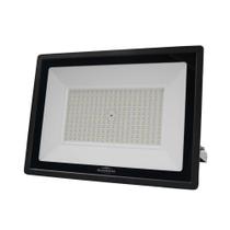 Refletor Blumenau De Led Slim 200w 6500k Preto Bivolt Refletor Blumenau De Led Slim 200w 6500k Preto Bivolt