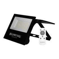 Refletor Blumenau Led Play Solar 50w Ip65 Quad 6.500k Preto