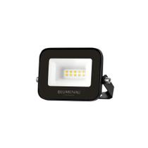 Refletor Blumenau Led Pro 10W Preto Bivolt Refletor Blumenau Led Pro 10W Preto Bivolt