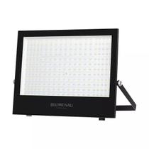 Refletor Blumenau Play LED Slim 300W Preto Bivolt 6500 K - Branco Frio Refletor Blumenau Play LED Slim 300W Preto Bivolt 6500 K - Branco Frio