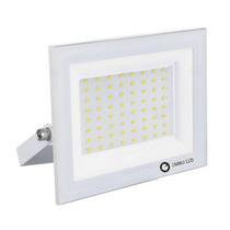 Refletor Branco Led 100W 6000K Bivolt IP66 18,4cm