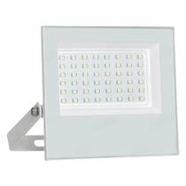 Refletor Branco Led 50W 6000K Bivolt IP66 13cm