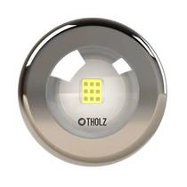 Refletor Branco Premium 10W 6000K Inox 316 Cabo 20m Tholz