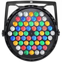 Refletor Canhão Led Par 64 Rgbwa 60 Leds De 3w Dmx Strobo Dj