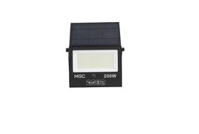 Refletor com Placa Solar 200w Luz Forte Acendimento automatico Luz Branca