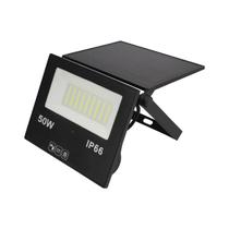 Refletor Com Placa Solar Dobrável Led 6500K 50W IP66 Externo