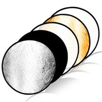 Refletor de fotografia BEIGYFRYFIRE 80 cm 5 em 1 com bolsa