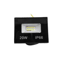 Refletor de Led 20w Branco Frio Bivolt