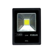 Refletor De Led 20W Luz Branca 6500K Foxlux