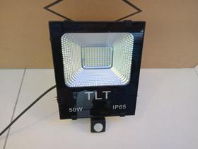 Refletor de led 50w branca com sensor presença bivolt externo