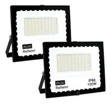 Refletor De Led 50w Mini 0,5 6500k
