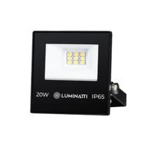 Refletor de Led DAL 20W 6000K 800lm IP65 Bivolt LM2793 Luminatti