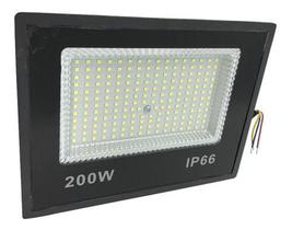 Refletor De Led Holofote 200w Bivolt Frio Ip66 Super Led Smd - AAA Top Refletor De Led Holofote 200w Bivolt Frio Ip66 Super Led Smd - AAA Top