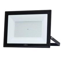Refletor de LED Preto Slim - 300W 6500K