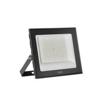 Refletor De Led Projetor Led 100W 6500K Preto Refletor De Led Projetor Led 100W 6500K Preto