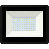 Refletor de led slim 100w 6500k branco frio ip66 biv ctb