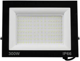 Refletor De Led Slim 300w Branco Frio
