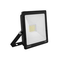 Refletor De Led Slim 30w Branco Frio Bivolt Economax Kian