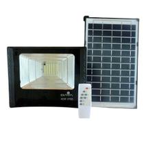 Refletor de Led Solar 40W Placa - Modelo Superior Ecosoli