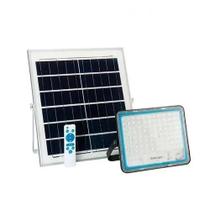 Refletor de luz led 200W + Painel Solar Azul Led IP66