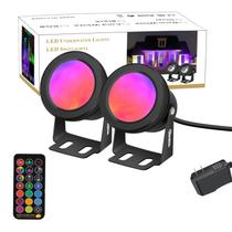 Refletor de paisagem RUICAIKUN 10W 12V RGB impermeável