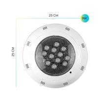 Refletor de piscina, lâmpada LED subaquática, controle remoto de 9W Refletor de piscina, lâmpada LED subaquática, controle remoto de 9W