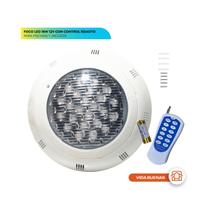 Refletor de piscina Vulcano Multicolor LED 18W 12V com controle remoto