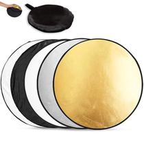 Refletor defletor 106CM Placa de luz preenchimento kit 5em1 Refletor defletor 106CM Placa de luz preenchimento kit 5em1