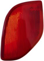 Refletor do Para-choque Traseiro Inferior Esquerdo para Renault Kwid 2022 até 2025