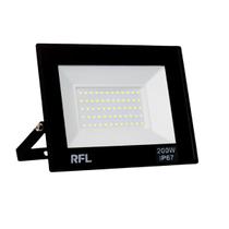 Refletor Eletrico Fio 200W Led Iluminação Holofote Bivolt Branco Frio - Sover Led