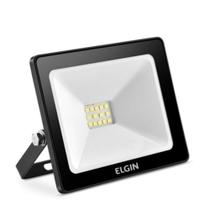 Refletor Elgin 10W 6.500K Branca Fria Bivolts Bom e Barato