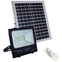 Refletor Energia Solar 40w Sensor kit Controle Remoto Holofote Led Iluminacao Luminária bateria