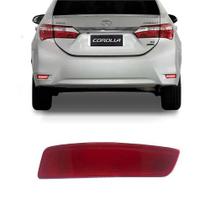 Refletor Esquerdo Parachoque Traseiro Corolla 2015/2019 Refletor Esquerdo Parachoque Traseiro Corolla 2015/2019