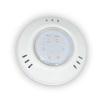 Refletor Hiper Led 9W Branco Abs Iluminação Piscina Brustec Refletor Hiper Led 9W Branco Abs Iluminação Piscina Brustec