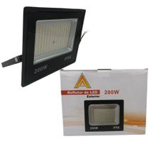 Refletor Holoforte Branco Quente 200w De Led Bivolt Ip66 Refletor Holoforte Branco Quente 200w De Led Bivolt Ip66