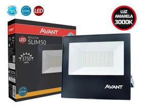 Refletor Holofote 50w LED SMD Luz Quente IP65
